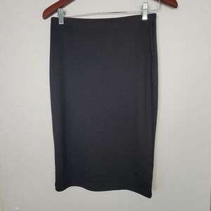 KK Kardashian Kollection Midi Black Pencil Skirt M